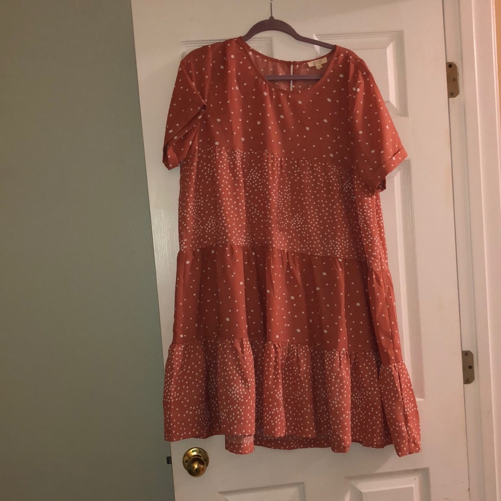 Ladies summer dress fit to size like new - Picture 1 of 1